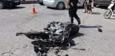 Ödemiş'te otomobille motosiklet çarpıştı: 2 yaralı
