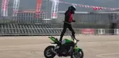 SPOR Motosiklette Avrupa ve Türkiye akrobasi şampiyonaları Afyonkarahisar'da yapıldı
