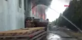 Son dakika... Tekirdağ'da, geri dönüşüm fabrikasında yangın (2)