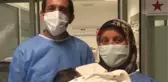 Mide kanaması geçiren bebek, tedavisinin ardından sağlığına kavuştu
