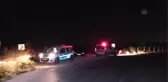 Otomobil drenaj kanalına düştü: 5 yaralı
