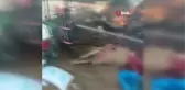 Yangında 13 büyükbaş hayvan telef oldu