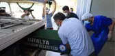 BABASI, DEREDE BULUNAN ECRİN'İN CENAZESİNİ GÖZYAŞLARIYLA TESLİM ALDI