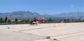 Kurban keserken yaralanan kişi, hava ambulansıyla hastaneye sevk edildi (2)