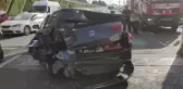 Fatih'te meydana gelen trafik kazasında 1 kişi yaralandı