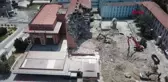 TARİHİ HAYDARPAŞA NUMUNE HASTANESİ'NİN DAHİLİYE BİNASININ YIKIMINA BAŞLANDI