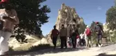 Bayram Kapadokya'da turizmcilerin yüzünü güldürdü