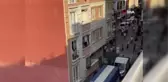 Küçükçekmece'de iki grup arasında silahlı çatışma kamerada