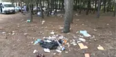 SARIYER'DE PİKNİKÇİLERDEN GERİYE ÇÖP YIĞINLARI KALDI