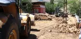 Sulama kanalı patladı, evler su altında kaldı