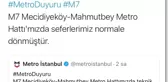 Son Dakika | Eyüpsultan'daki metroda meydana gelen patlamanın ardından duran seferler normale döndü