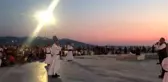 Gündoğdu Meydanı'nda sema gösterisi düzenlendi