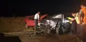 Haymana'da iki otomobil kafa kafaya çarpıştı: 3'ü ağır, 6 yaralı