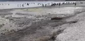 Ziyaretçi akınına uğrayan Salda Gölü'nde tahribat! Su 50 metre çekildi, balçık oluştu