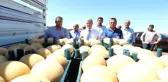 Başkan Tahmazoğlu, çiftçilerle ekti çiftçilerle topladı