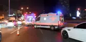 Basın Ekspres Yolu'nda otomobil takla attı