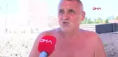 SERİNLEMEK İSTEYENLER İSTANBUL BOĞAZ'INDA DENİZE GİRDİ