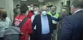 İSTANBUL - Tokyo 2020'de bronz madalya kazanan milli tekvandocu Hatice Kübra İlgün, çiçeklerle karşılandı