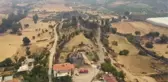 Manavgat'taki yangında evlerin zarar gördüğü Karaöz havadan görüntülendi