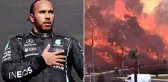 Formula 1 pilotu Lewis Hamilton'dan Türkiye'ye destek paylaşımı! Orman yangınlarına kayıtsız kalmadı