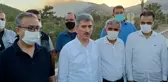 Son Dakika | İçişleri Bakan Yardımcısı İnce, Mersin'de yangın bölgesinde