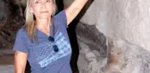TÜF MAĞARA TAVANINDA FOSİL BULUNDU