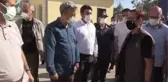Bakan yardımcıları İnce ve Işıkgece, yangında zarar gören alanlarda incelemede bulundu