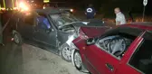 KAHRAMANMARAŞ - İki otomobil çarpıştı: 6 yaralı