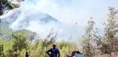 Marmaris Orhaniye yeniden yanmaya başladı