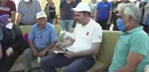 Son dakika haber! Bakan Kurum, Manavgat'ta yangından etkilenen vatandaşları ziyaret etti