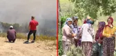 Günlerdir alevlere teslim olan Manavgat'ta yangın bir mahalleye daha yaklaştı, vatandaşlar tahliye için korkuyla bekliyor
