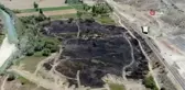 Kuş Cenneti'nde çıkan yangının tahribatı görüntülendi
