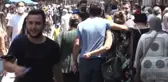 Sıcağa ve pandemiye rağmen çarşı doldu taştı