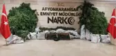 Son dakika haberi... AFYONKARAHİSAR - Uyuşturucu operasyonu drone ile havadan görüntülendi