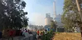 Son dakika haberleri... Termik santralde başlayan yangını mutfak personeli söndürdü