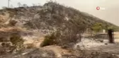 Yangından sonra Termik Santral bölgesi böyle görüntülendi