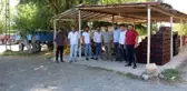 Iğdır'da yetiştirilen yerli ürünler Nahçıvan Yolu üzerinde sergileniliyor