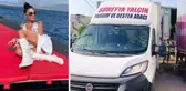 Gönderdiği yardım araçlarının üzerine adını yazdıran Süreyya Yalçın'a büyük tepki