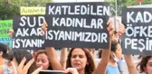 KADIKÖY'DE KADINLARDAN KADIN CİNAYETLERİ EYLEMİ