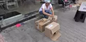 Yangın bölgesindeki hayvanlar için mama ve tıbbı malzeme desteği