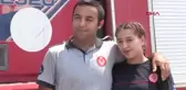 YANGINDA İTFAİYECİ KARDEŞLER BULUŞTU
