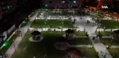 Yıkılan cezaevinin yerine yapılan parka yoğun ilgi