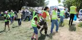 Ödemiş'te gönüllüler orman yangınlarına neden olabilecek atıkları topladı