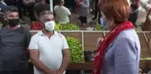İYİ Parti Genel Başkanı Akşener, esnaf ziyaretinde bulundu (2)
