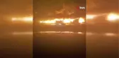 Mut Sebze hali alev alev yandı