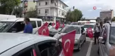 Yenilik Partisi Genel Başkanı Başkanı Yılmaz'a davul-zurna ve meşaleli karşılama