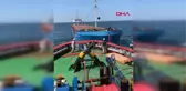 SÜRÜKLENEN DEMİR YÜKLÜ KONTEYNER GEMİSİ KURTARILDI