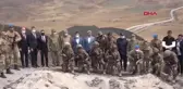 VAN VALİSİ VE GÖÇ İDARESİ GENEL MÜDÜRÜ DUVAR ÖRÜLEN SINIRDA İNCELEME YAPTI -1