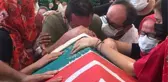 YORGUN MERMİDEN HAYATINI KAYBEDEN EMİR YUŞA ATICI SON YOLCULUĞUNA UĞURLANDI