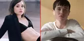 Cinsiyet değiştiren ünlü oyuncu Elliot Page'den yeni poz! Göğsündeki ameliyat izi hala geçmedi